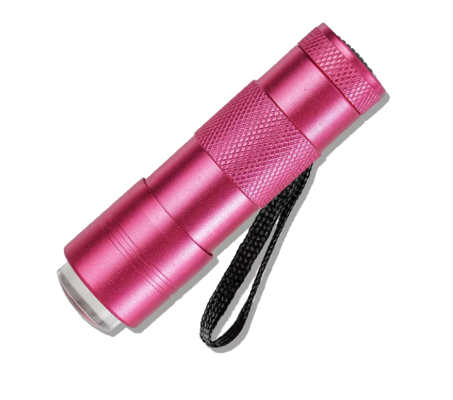 Mini UV/LED Silicone Flashlight